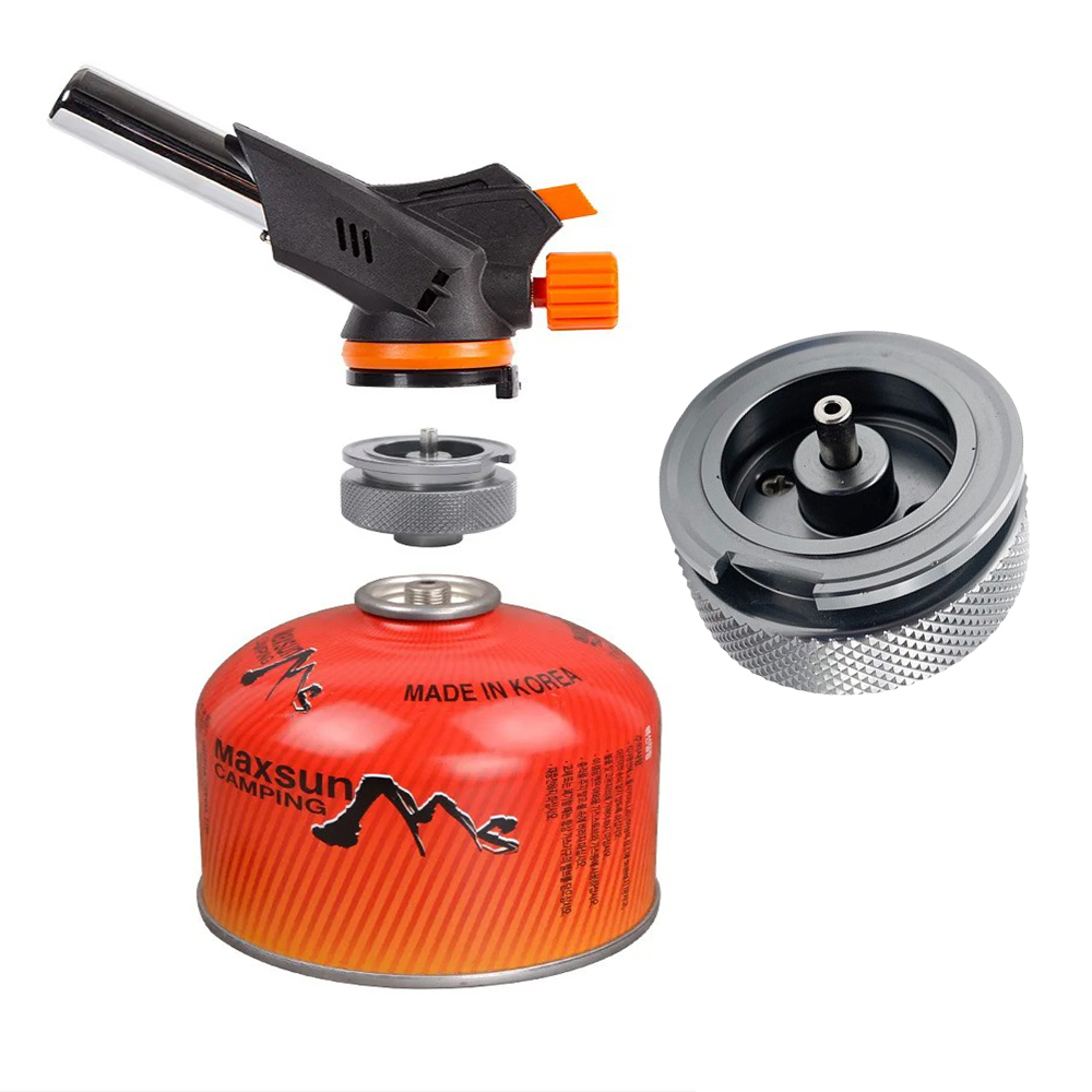 อลูมิเนียมแก๊สกระป๋องอะแดปเตอร - Home Cooking Gas บทวิจารณ์และราคา