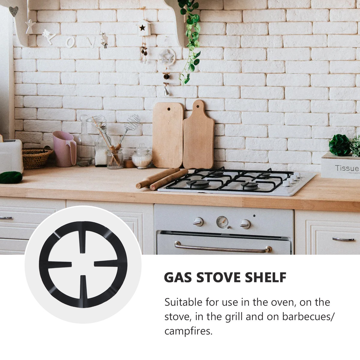 ขาตั้งหม้อสำหรับเตาแก๊ส ชั้นวา - Home Cooking Gas บทวิจารณ์และราคา